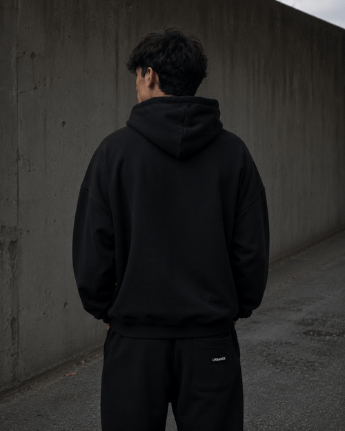 URBANOX Heavyweight Hoodie URBANOX Heavyweight Hoodie 550G — Black
